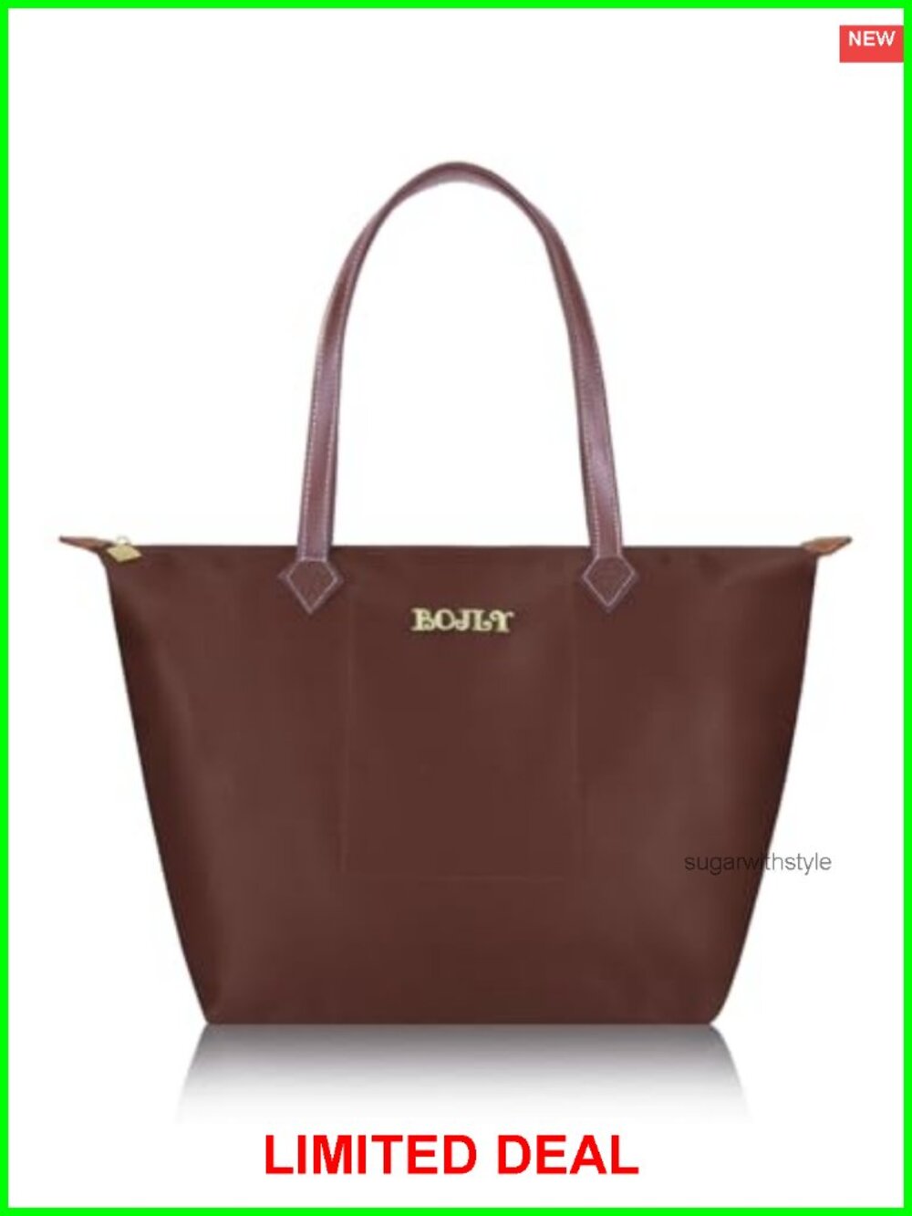 Waterproof Nylon Tote Bag Large Capacity Multi-Pocket Travel Beach Bag